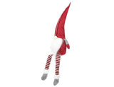 Gnomo Seduto Rosso\Grigio Decorazione Natalizia 50 cm