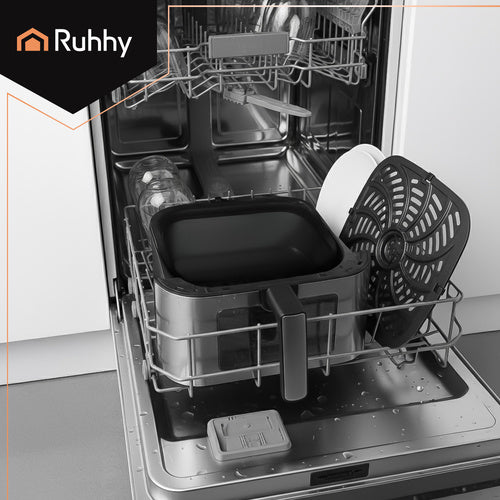 Friggitrice ad Aria Ruhhy 8L XXL 1800W 10 Programmi Display LED