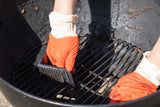 Spazzola Raschietto per Griglia BBQ Meeting 3 in 1 con Spugna