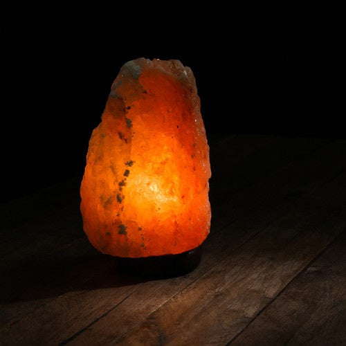 Lampada di sale ionizzatore d'aria 3-5 kg – luce regolabile, sale del Punjab Pakistan