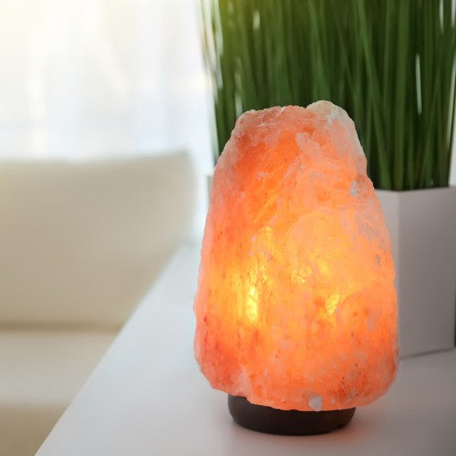 Lampada di sale ionizzatore d'aria 3-5 kg – luce regolabile, sale del Punjab Pakistan