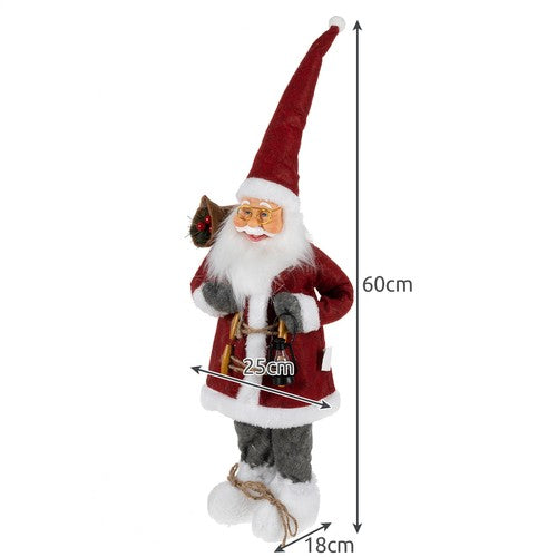 babbo natale alto 60 centimetri Santa Claus – Christmas novita’ 2023