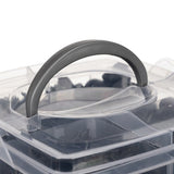 Kit clip fissaggio auto con estrattori 620 pezzi