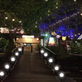 Lampade solari da giardino a sfera Gardlov set 6 pezzi con sensore crepuscolare