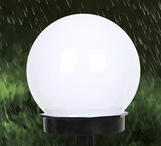 Lampade solari da giardino a sfera Gardlov set 6 pezzi con sensore crepuscolare