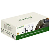 Lampade solari da giardino a sfera Gardlov set 6 pezzi con sensore crepuscolare