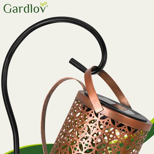 Lampada solare da giardino annaffiatoio Gardlov 60 LED effetto acqua