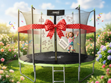 Trampolino 312Cm con Scaletta e Rete