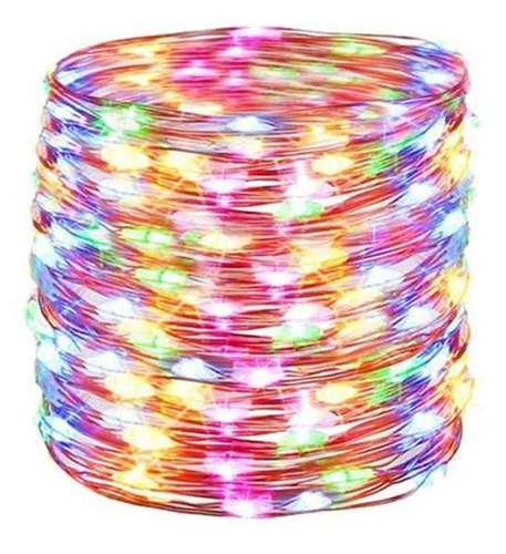 Luci natale multicolore USB – fili 300 LED