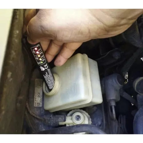 Tester liquido freni con 5 LED controllo umidità