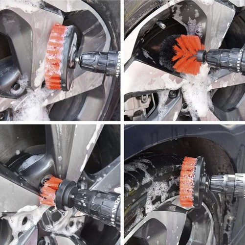 Kit detailing auto set 19 pezzi con borsa