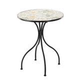 Set Sedie + Tavolo da Giardino Stile Mosaico