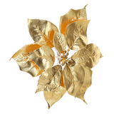 Stella di Natale Artificiale con Clip 25 cm Oro