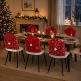 Coprisedia Natalizio con Fiocchi di Neve – Fantasie Assortite