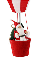 Babbo Natale in Mongolfiera Decorativo 60 cm