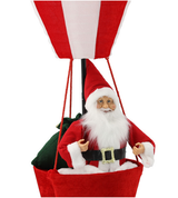 Babbo Natale in Mongolfiera Decorativo 110 cm