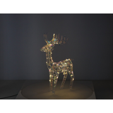 Renna Luminosa LED 105 cm Iridescente – Decorazione da Esterno