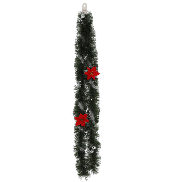 Festone Natalizio Verde per Albero Ø12 cm x 2,74 m – Fantasie Assortite