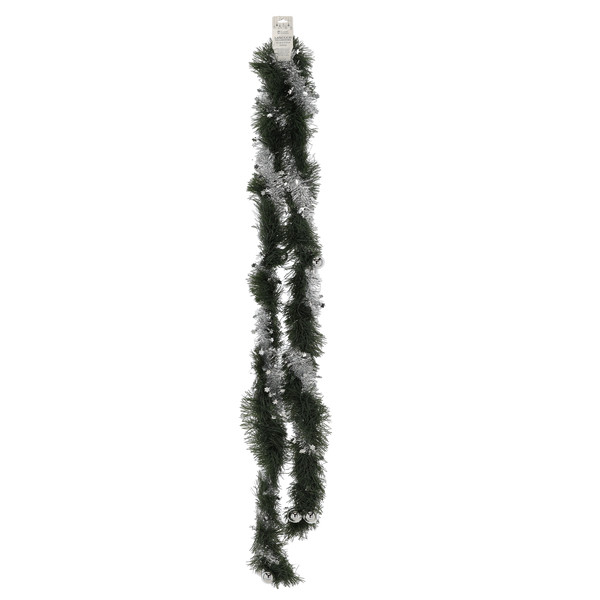 Festone Natalizio Verde per Albero Ø12 cm x 2,74 m – Fantasie Assortite