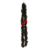 Festone Natalizio Verde per Albero Ø12 cm x 2,74 m – Fantasie Assortite