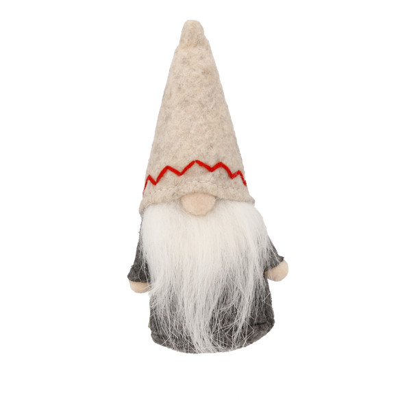 Set 6 Addobbi per Albero Gnomi 13 cm – Colori Assortiti