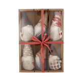 Set 6 Addobbi per Albero Gnomi 13 cm – Colori Assortiti