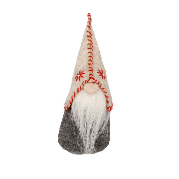 Set 6 Addobbi per Albero Gnomi 13 cm – Colori Assortiti