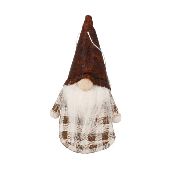 Set 6 Addobbi per Albero Gnomi 13 cm – Colori Assortiti
