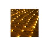 Tenda Luminosa a Rete 320 LED Bianco Caldo 3 x 2 m Interno/Esterno