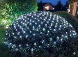 Tenda Luminosa a Rete 320 LED Bianco Freddo 3 x 2 m Interno/Esterno