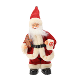 Babbo Natale con Pan di Zenzero che Balla e Canta 30 cm