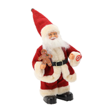 Babbo Natale con Pan di Zenzero che Balla e Canta 30 cm