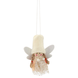 Set 4 Addobbi per Albero Angioletti con Berretto