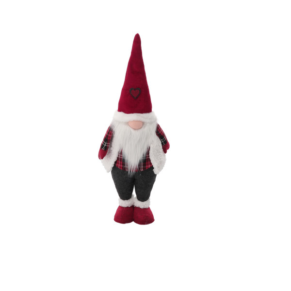 Gnomo di Natale 78 cm Rosso – Bambino o Bambina