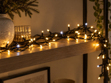 Catena Luminosa 300 LED Bianco Caldo con Flash – 18 m Interno/Esterno