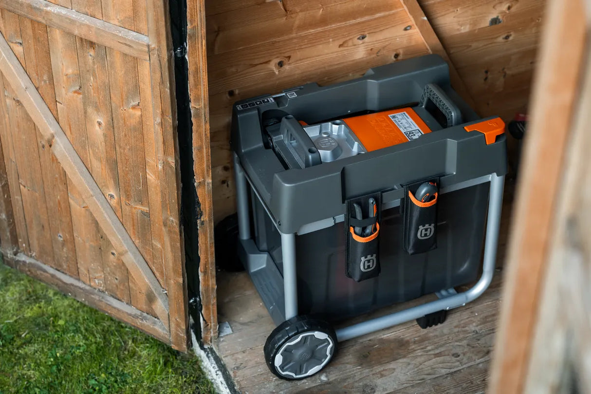 Biotrituratore a batteria Husqvarna GS 340is ripiegabile