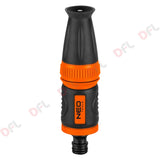 Set Lancia e Raccordi Rapidi Neo Tools 4 Pezzi Lancia Regolabile Aquastop