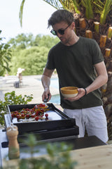 Cucina Outdoor Le Marquier 3 Moduli NerI Lavello Acciaio Inox