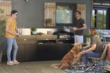 Cucina Outdoor Le Marquier 3 Moduli NerI Lavello Acciaio Inox