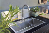 Cucina Outdoor Le Marquier 3 Moduli NerI Lavello Acciaio Inox