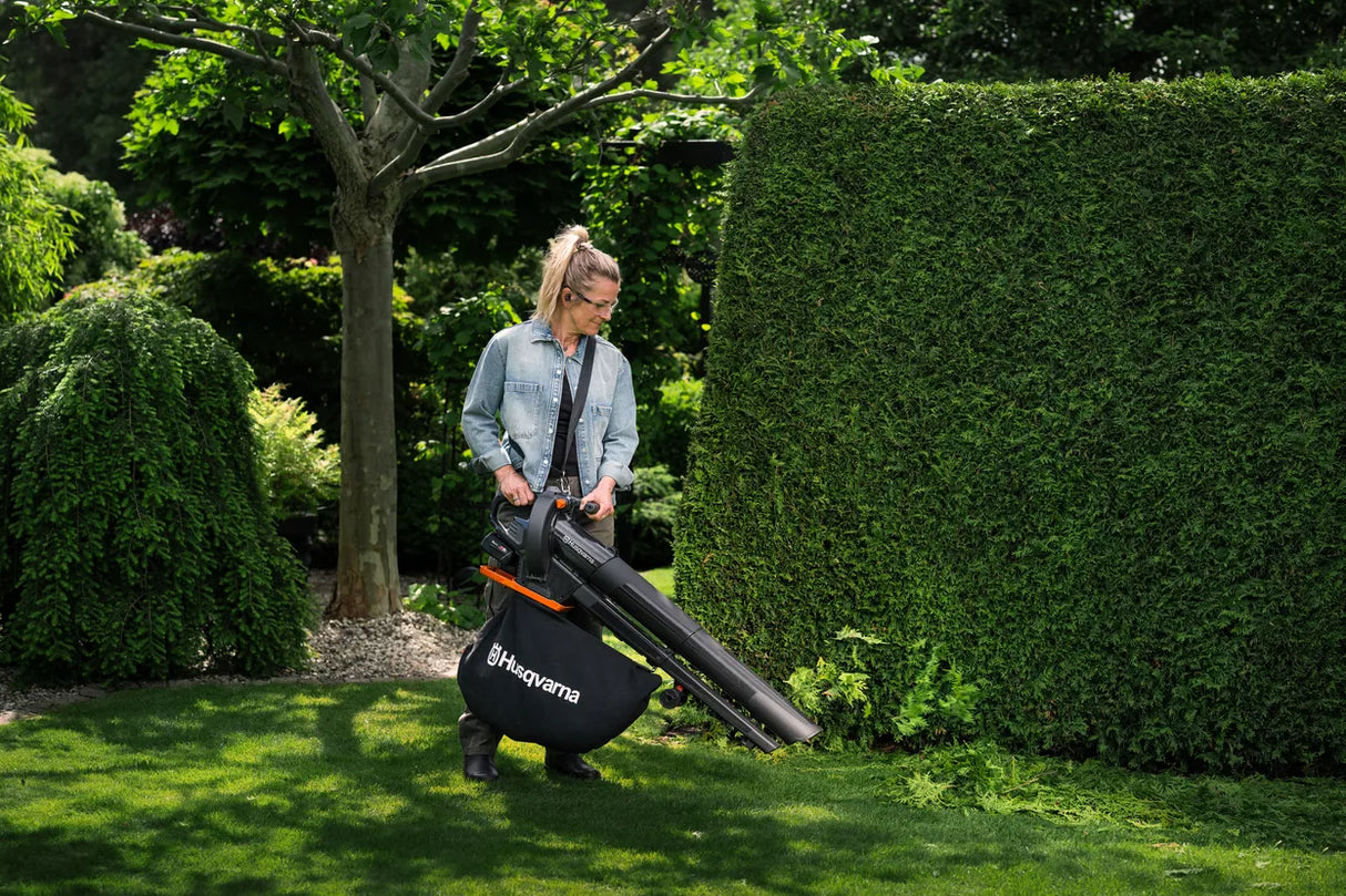 Soffiatore Aspiratore a Batteria Husqvarna Aspire BVX-P4A 18V Kit Brushless 2in1