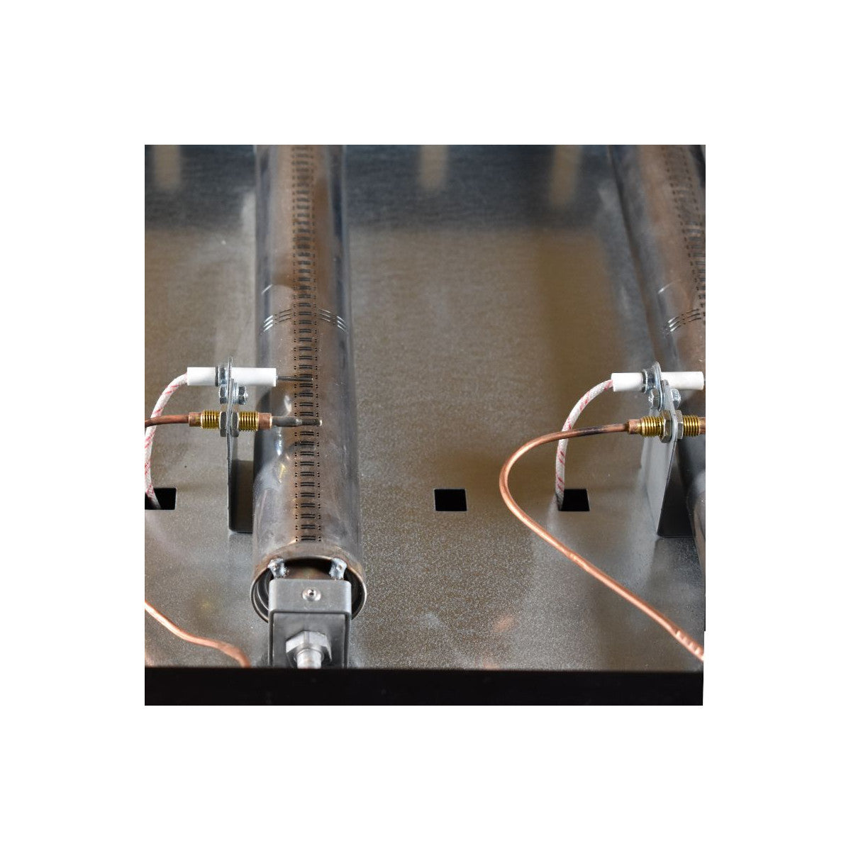 Le Marquier AMALIA PRO 375 – Piastra Liscia a Gas Nera in Ghisa Smaltata con Bruciatori Inox