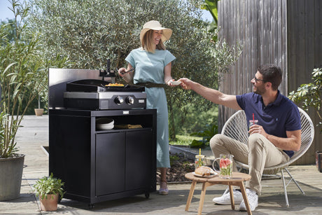 Piastra Elettrica Le Marquier Allure 260 Duo 3,4kW Nera 60x40cm