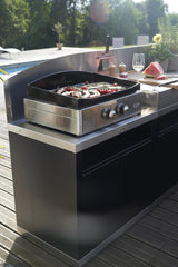 Piastra Elettrica Le Marquier Allure 260 Inox 3,4kW Professionale