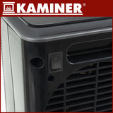 Termoventilatore ceramico verticale 1500W con display LED, timer 24h e oscillazione