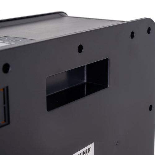 Termoventilatore con effetto fiamma 3D 2000W – PTC ceramico, telecomando, timer 24h