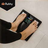 Bilancia pesapersone analitica LCD con BIA – 13 parametri, app Feelfit, max 225 kg