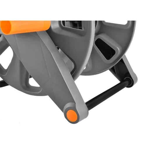 Carrello avvolgitubo per giardino con manovella – universale, max 60 m, raccordo rapido