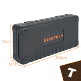 Set 46 pezzi chiavi a bussola con cricchetto 1/4 Pollici 72T – acciaio CrV, valigetta inclusa