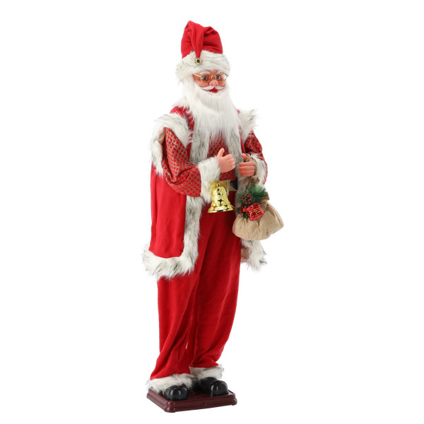 Babbo Natale che Canta e Balla 150 cm